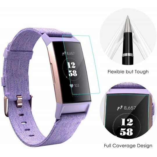 Skærmbeskytter Fitbit Charge 3 TPU 5-pakke