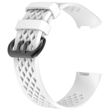 Fitbit Charge 3/4 armbånd Hvid (S)
