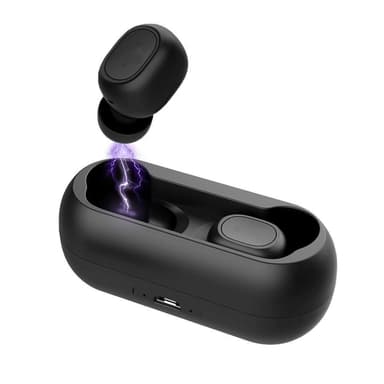 Trådløse høretelefoner Bluetooth 5.0, opladningsboks, støjreduktion