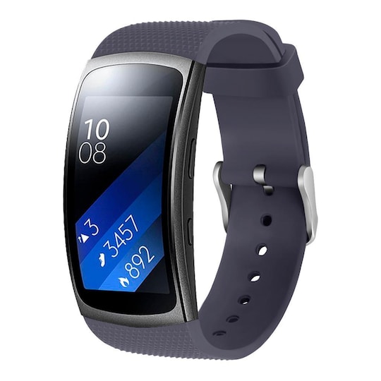 Samsung Gear Fit2 silikone armbånd - grå