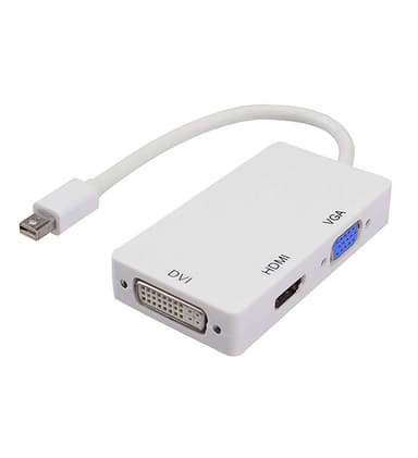 mulighed Dolke skorsten Mini DP Displayport-adapter til HDMI / DVI / VGA | Elgiganten