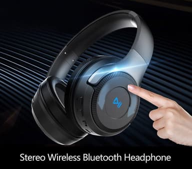 On-ear hovedtelefoner med Bluetooth + 3,5 mm kabel
