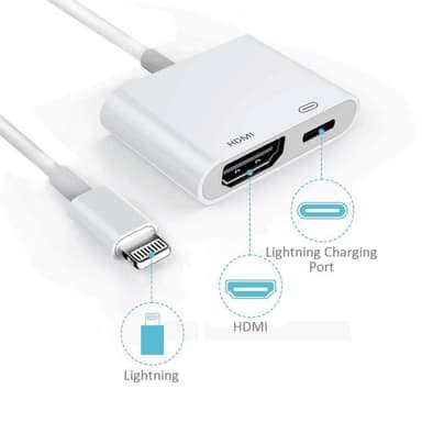 Lightning til HDMI Adapter