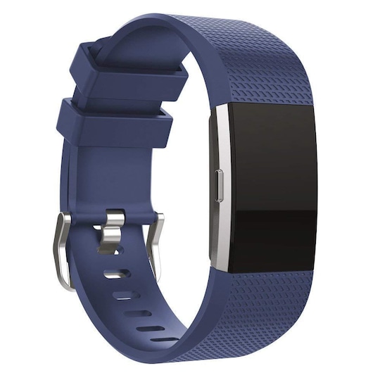 Sammenlignelig malm Tørke Fitbit Charge 2 armbånd - mørkeblå - L | Elgiganten