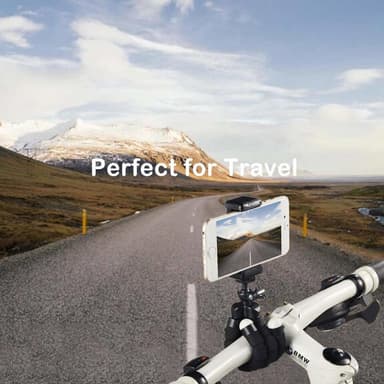 Tripod bøjeligt trebensstativ med fjernbetjening til mobiltelefon og kamera