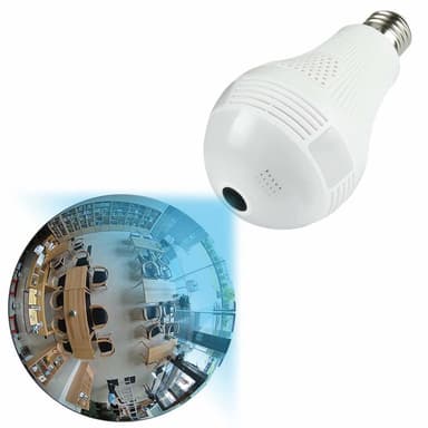 360 Panorama Wifi Camera - trådløst overvågningskamera