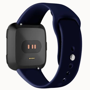 Fitbit Versa gummiarmbånd - blå - S