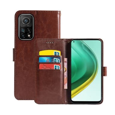 Wallet Cover 3-kort Xiaomi Mi 10T Pro  - brun