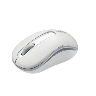RAPOO Mus M10+ 2.4 GHz Trådløs Optisk Hvid