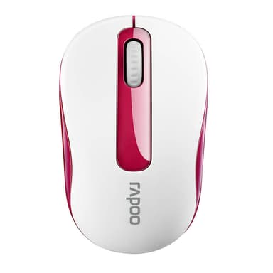 RAPOO Mus M10+ 2.4 GHz Trådløs Optisk Rød
