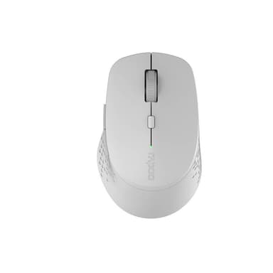 RAPOO Mus M300 Multi-Mode Trådløs Optisk Lysegrå