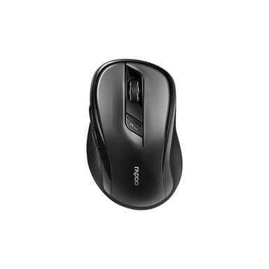 RAPOO Mus M500 Multi-Mode Trådløs Optisk Sort
