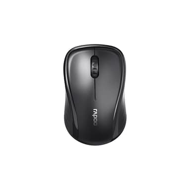 RAPOO Mus M280 Multi-Mode Trådløs Optisk Sort