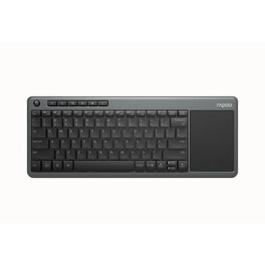 RAPOO Keyboard Nordisk Layout K2600 Trådløs Grå