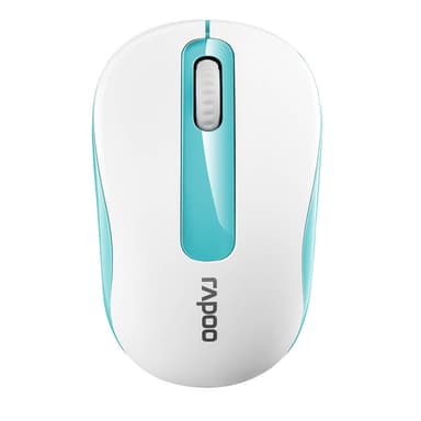 RAPOO Mus M10+ 2.4 GHz Trådløs Optisk Blå