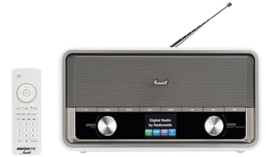 Radionette Menuett radio - hvid