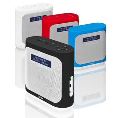 Juice Mini bærbar radio SJUMWH14E - hvid