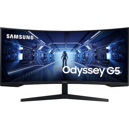 Samsung G5 Odyssey C34G55 34" buet gaming skærm