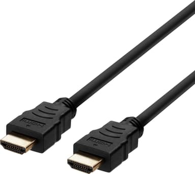 Deltaco Ultra High Speed HDMI kabel (2 m/sort)