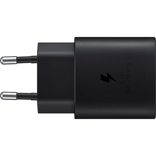 Samsung 25W USB-C Fast Charging vægoplader (sort)
