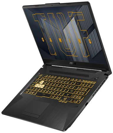 Asus TUF Gaming A17 FA706QR 17,3" bærbar gaming computer (grå)