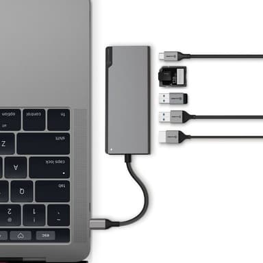 Alogic Ultra Uni USB-C dockingstation (space grey)