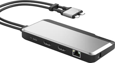 Alogic Dual USB-C Super 10-i-1 dock | Elgiganten