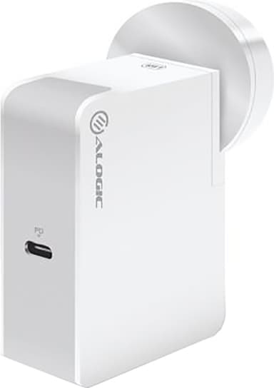 ALOGIC USB-C vægoplader 60W Travel Edition (hvid)