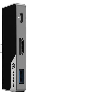 Alogic Nano Mini USB-C dock (space grey)