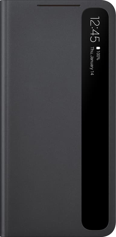 Samsung Galaxy S21 Clear View cover (sort)
