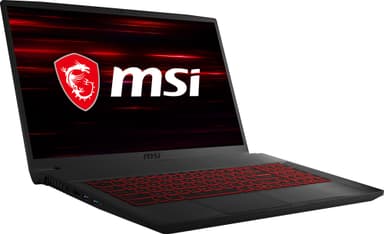 MSI GF75 Thin 17,3" bærbar gaming computer i5/16/1024/1650TI/17-144