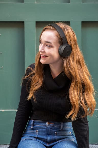 JBL Tune 510BT trådløse on-ear høretelefoner (sort)