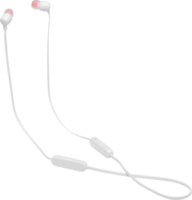 JBL Tune125BT trådløs in-ear høretelefoner (hvid)
