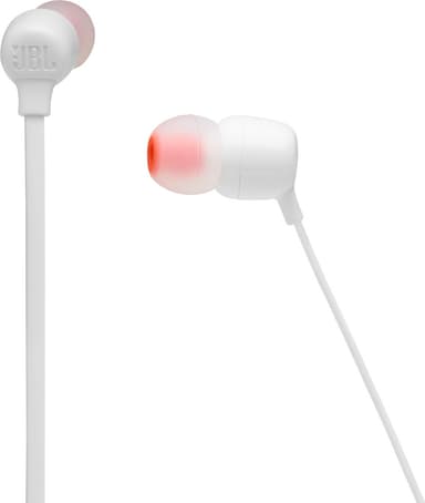JBL Tune125BT trådløs in-ear høretelefoner (hvid)