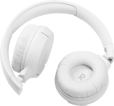 JBL Tune 510BT trådløse on-ear høretelefoner (hvid)