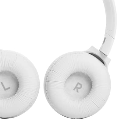 JBL Tune 510BT trådløse on-ear høretelefoner (hvid)