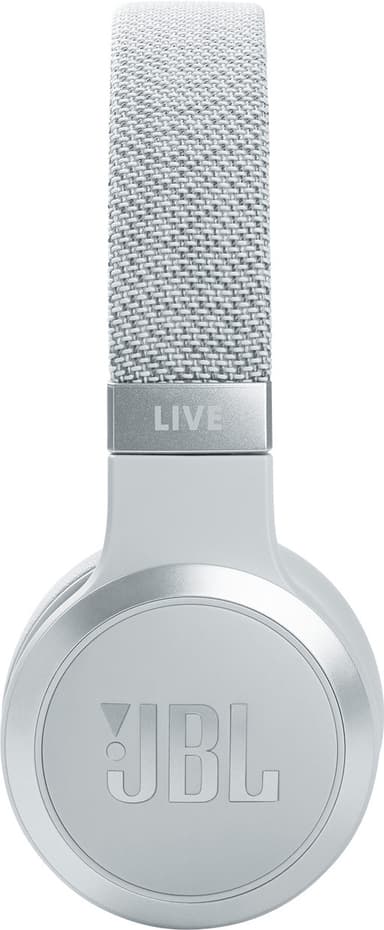 JBL LIVE 460NC trådløse on-ear høretelefoner (hvid)