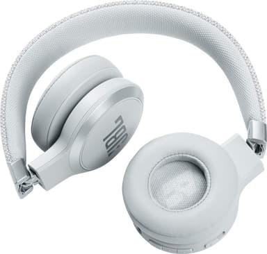 JBL LIVE 460NC trådløse on-ear høretelefoner (hvid)