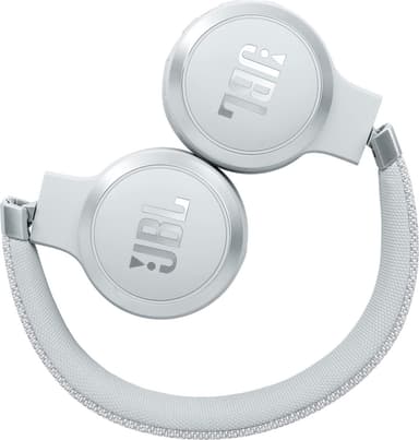JBL LIVE 460NC trådløse on-ear høretelefoner (hvid)