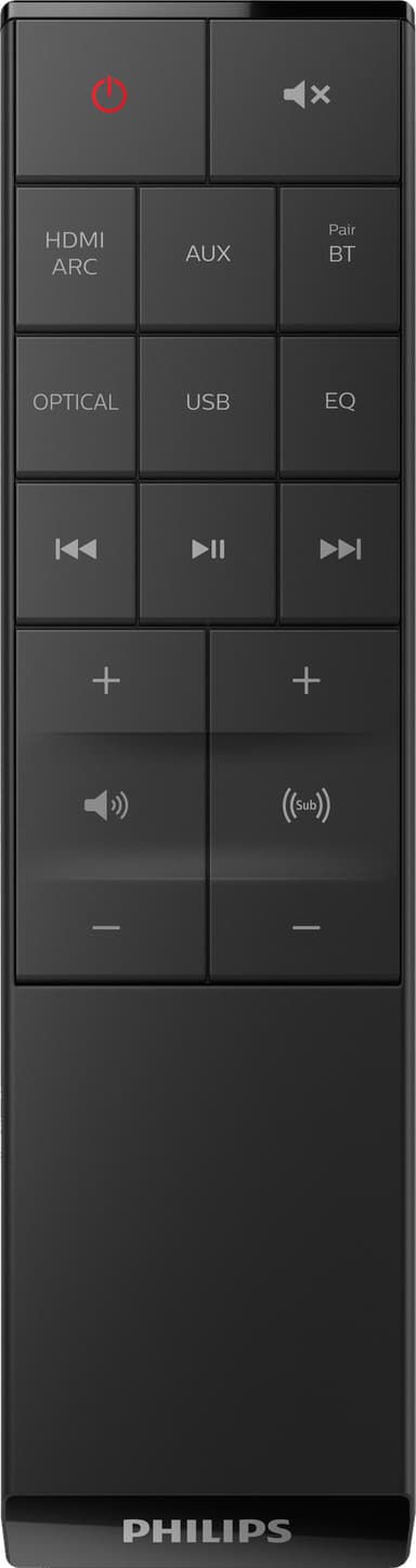 Philips 2.1ch soundbar TAB6305/10 (sort)