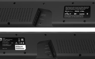 Philips 5.1.2ch soundbar B95/10 med trådløs subwoofer (sort)
