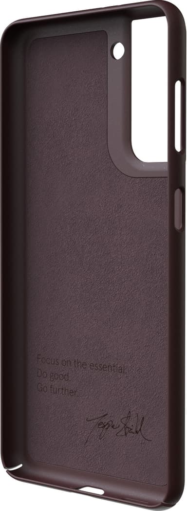 Nudient Samsung Galaxy S21 cover (sangria red)