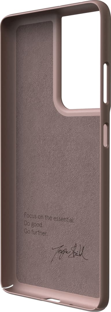 Nudient Samsung Galaxy S21 Ultra cover (dusty pink)