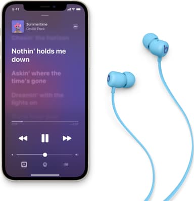 Beats Flex trådløse in-ear høretelefoner (flame blue)