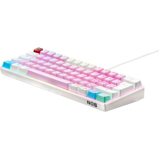 NOS C-450 Mini PRO RGB gaming-tastatur (Cotton Candy)