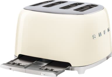 Smeg brødrister i 50er-stil TSF03CREU (creme)