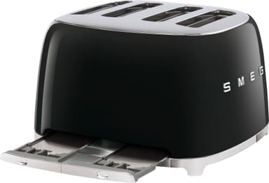 Smeg brødrister i 50er-stil TSF03BLEU (sort)