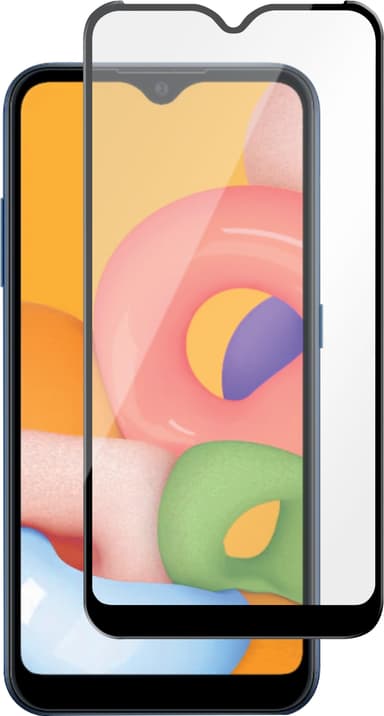 Panzer Full-Fit Samsung Galaxy A02s skærmbeskytter (sort)