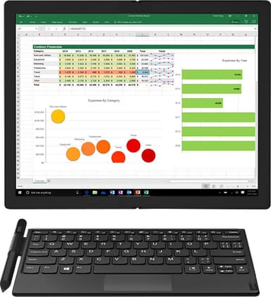 Lenovo ThinkPad X1 Fold Gen1 13,3" sammenfoldelig bærbar 512GB (sort)