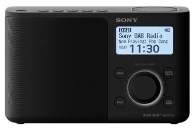 Sony DAB+ radio XDRS61 (sort) Elgiganten